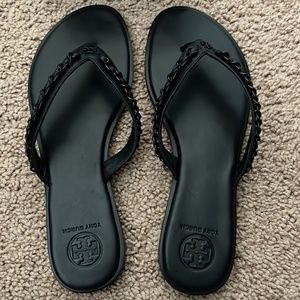 Tory Burch Everly chain thong sandals
